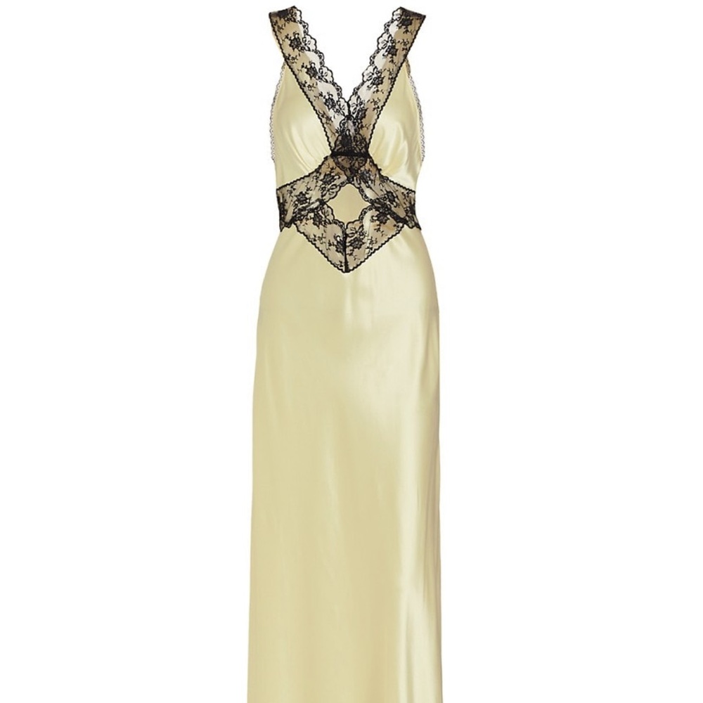 Sir the Label Willa Cut Out Gown Dress